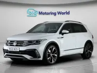 Used VW Tiguan R-line 150 HP (110 kW) 2021 White SUV