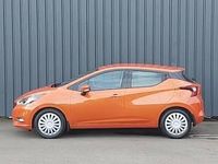 Used Nissan Micra Acenta 92 HP (67 kW) 2022 Orange Hatchback