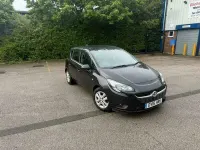Used Vauxhall Corsa Design Edition 90 HP (66 kW) 2016 Black Hatchback