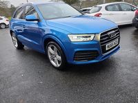 Used Audi Q3 S-line plus 180 HP (132 kW) 2015 Blue SUV