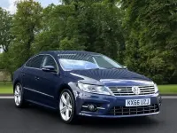 Used VW CC R-line 184 HP (135 kW) 2016 Blue Sedan