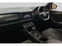 Used Skoda Kodiaq SportLine 140 HP (102 kW) 2022 Moon white metallic SUV