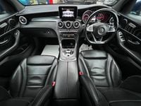 Used Mercedes GLC220 AMG line 2018 Blue Coupe