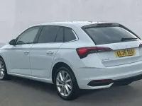 Used Skoda Scala SE L 116 HP (85 kW) 2026 Moon white metallic Hatchback