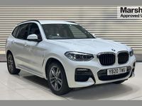 Used BMW X3 M Sport 187 HP (137 kW) 2020 White SUV