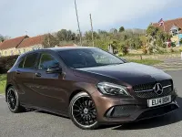 Used Mercedes A200 AMG line 136 HP (100 kW) 2018 Bronze Hatchback