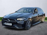 Used Mercedes C300 AMG line 2023 Black Estate