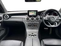 Used Mercedes C220 AMG line 170 HP (125 kW) 2018 White Coupe