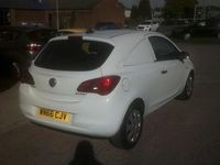 Used Vauxhall Corsa S 95 HP (69 kW) 2016 White Van