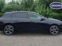 Used Vauxhall Astra Ultimate 130 HP (95 kW) 2025 Black Hatchback