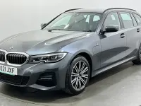 Begagnad BMW 330e M Sport 292 HK (214 kW) 2021 Grå Kombi