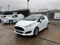 Used Ford Fiesta Sport 93 HP (68 kW) 2016 White Van