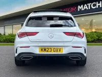 Used Mercedes CLA220 Shooting Brake AMG line 2023 White Estate