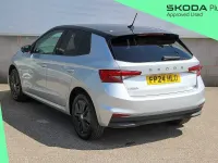 Used Skoda Fabia Colour Edition 113 HP (83 kW) 2024 Brilliant silver metallic black magic pearl effect Hatchback