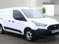 Used Ford Transit 100 HP (73 kW) 2021 White Van