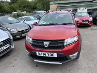 Used Dacia Sandero Ambiance 90 HP (66 kW) 2014 Red Hatchback
