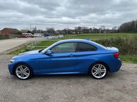 Used BMW 218 M Sport 2014 Blue Coupe