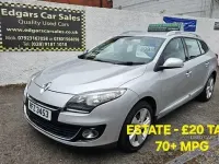 Used Renault Mégane GrandTour Dynamique 2013 Silver Estate