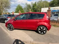 Używany Nissan Note N-TEC 110 KM (80 kW) 2013 Czerwony Hatchback