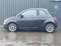 Used Fiat 500 Pop Star 69 HP (50 kW) 2017 Black Hatchback