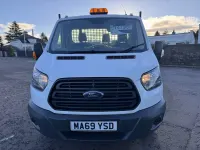 Used Ford Transit Premium 130 HP (95 kW) 2019 White Cabriolet