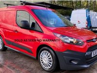 Used Ford Transit Connect 75 HP (55 kW) 2016 Red MPV