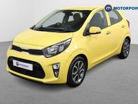 Used Kia Picanto 2021 Yellow Hatchback