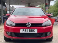 Used VW Golf VI S 105 HP (77 kW) 2011 Red Hatchback