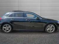 Used Mercedes A220 AMG Line Premium Plus 187 HP (137 kW) 2019 Cosmos black Hatchback