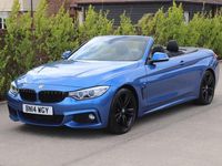 Used BMW 428 M Sport 245 HP (180 kW) 2014 Blue Cabriolet
