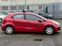 Used Kia Rio Air 84 HP (61 kW) 2015 Red Hatchback