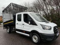 Used Ford Transit 130 HP (95 kW) 2021 White Cabriolet