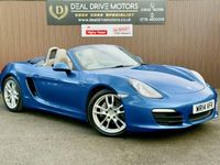 Used Porsche Boxster 265 HP (194 kW) 2014 Blue Cabriolet