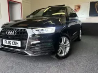Used Audi Q3 S-Line 150 HP (110 kW) 2016 Black SUV
