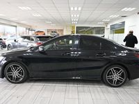 Used Mercedes CLA220 AMG line 177 HP (130 kW) 2018 Black Sedan