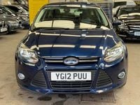 Used Ford Focus Zetec 2012 Blue Hatchback