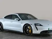 Used Porsche Taycan Performance Package 559 kW (761 HP) 2021 White Sedan