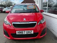 Used Peugeot 108 Active 68 HP (50 kW) 2018 Red Hatchback
