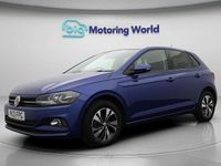 Used VW Polo Match 80 HP (58 kW) 2021 Blue Hatchback