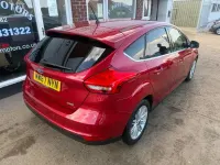 Used Ford Focus Zetec 2017 Red Hatchback