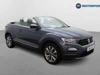 Used VW T-Roc Cabriolet Design 110 HP (80 kW) 2021 Grey Cabriolet