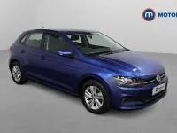 Used VW Polo SE 65 HP (47 kW) 2018 Blue Hatchback