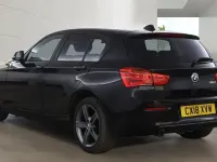 Used BMW 116 Sport Line 116 HP (85 kW) 2018 Black Hatchback
