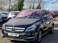 Used Mercedes B250e Premium 130 kW (177 HP) 2016 Black MPV