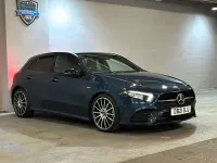Used Mercedes A200 Exclusive 150 HP (110 kW) 2020 Blue Hatchback
