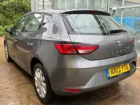 Used Seat Leon 110 HP (80 kW) 2013 Grey Hatchback