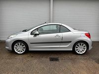 Used Peugeot 207 CC GT 120 HP (88 kW) 2007 Aluminium grey Cabriolet