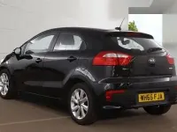 Used Kia Rio 89 HP (65 kW) 2016 Black Hatchback