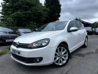 Used VW Golf VI GT 2010 White Hatchback