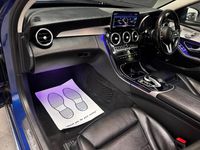 Used Mercedes C200 Premium Plus 2018 Blue Sedan